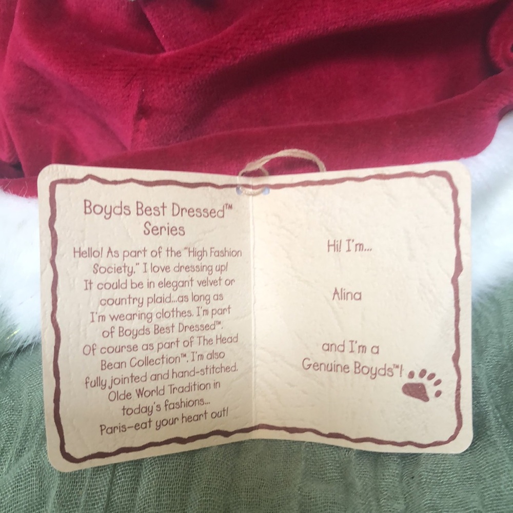 Boyd’s Bear Alina Christmas Tree Topper EUC - Picture 10 of 12